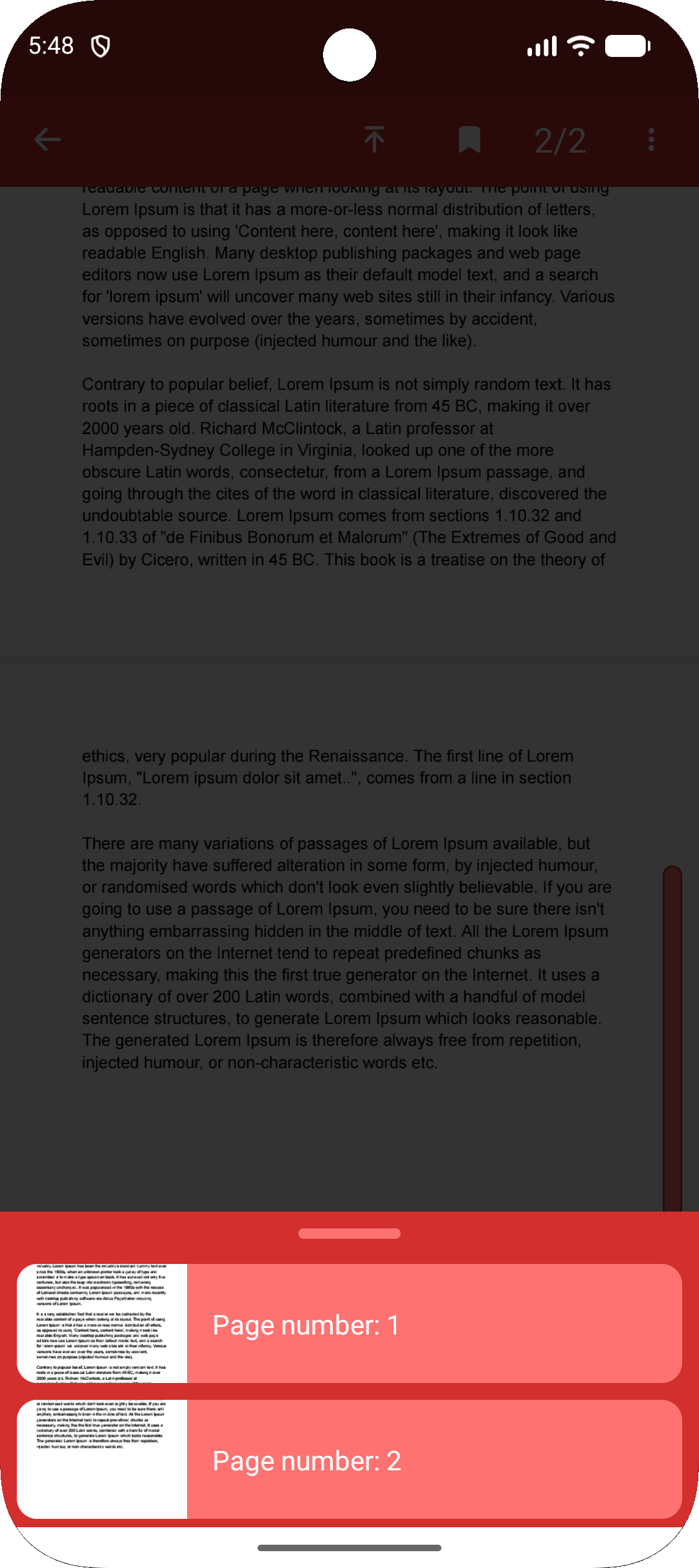 Bookmarks